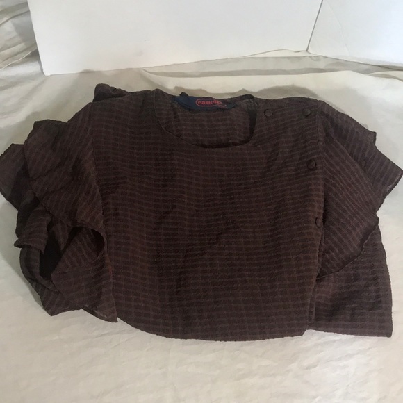 “CANELLE PARIS” Vintage Ruffled Blouse. - Picture 11 of 11